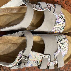 AFS-Schuhe 2122 Women's Mules Made of Genuine Leather